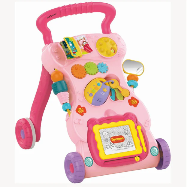 Jack Brown Multifunctional First Steps Baby Walker Toy - Image 6