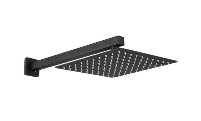Jack Brown Unique Square Rain Fall Shower Head & Arm Set - Image 6