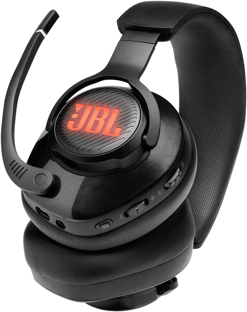 JBL Quantum 400 USB Wired Over-Ear Gaming Headset With Game-Chat Dial - Image 8
