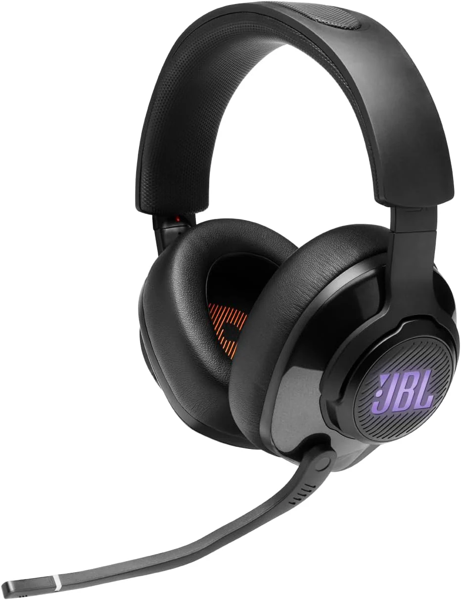 JBL Quantum 400 USB Wired Over-Ear Gaming Headset With Game-Chat Dial - Image 9