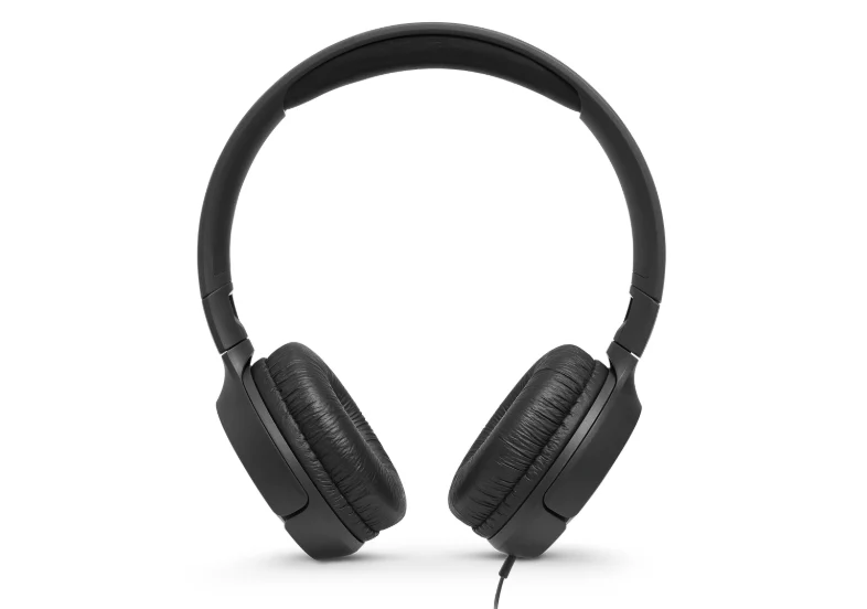 JBL Tune 500 Wired On Ear Headphones With Mic - Black - Image 6
