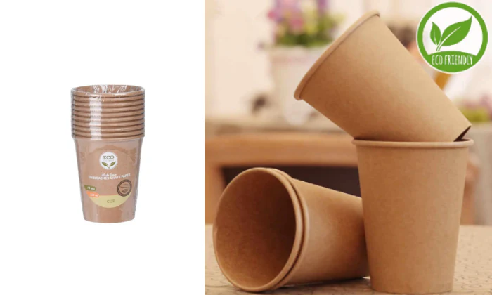 Kraft Paper Cups - 250ml - Eco-Friendly - Image 2