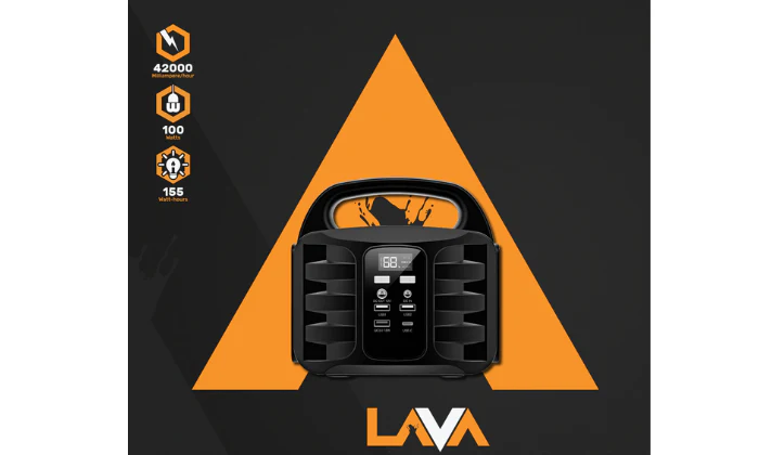 Lava Portable Power Station - 100W/155Wh - Image 2