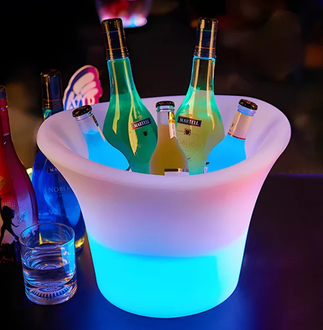LED Ice Bucket with Bluetooth Speaker (5L / 7L) - Image 4