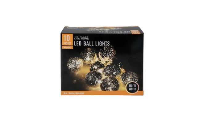 Ball LED Fairy Lights 1.6m – Warm White