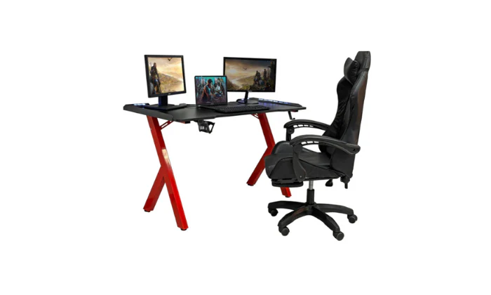 LumiDesk LED Light Gaming Desk - Fine Living - Image 2