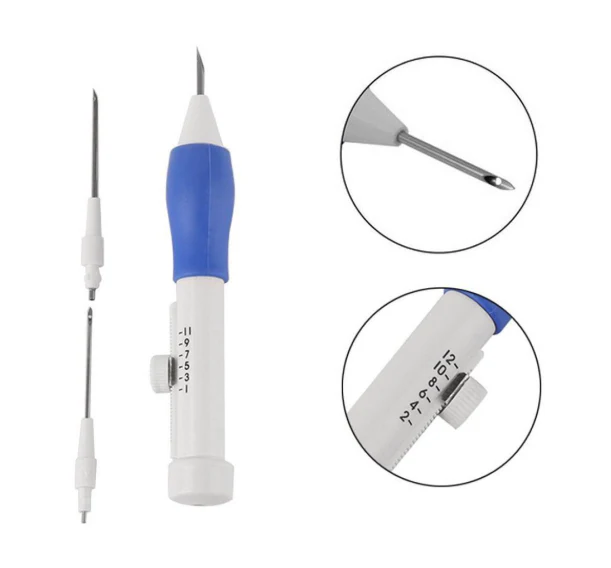 Magic Diy Embroidery Pen Set Sewing Tool Kit with Punch Needle - Image 3