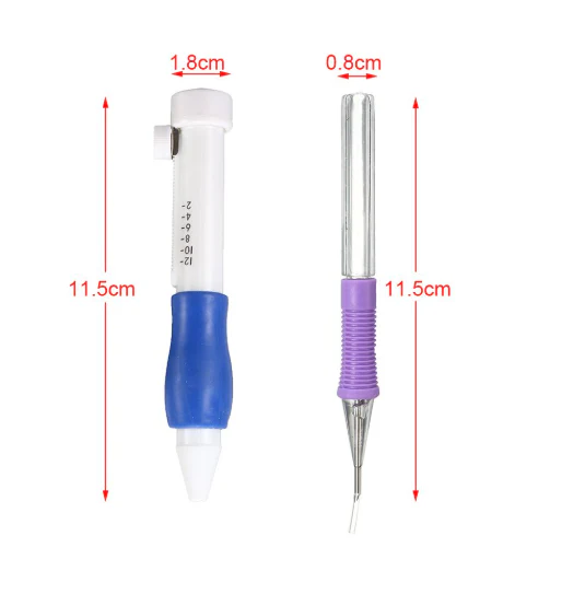 Magic Diy Embroidery Pen Set Sewing Tool Kit with Punch Needle - Image 4