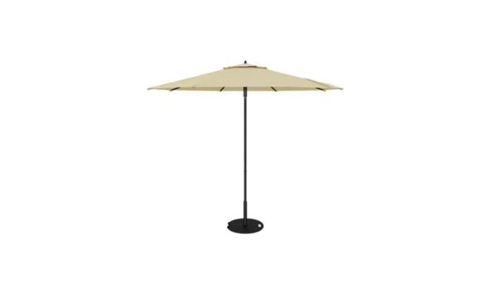 MFurn 2.7M Outdoor Garden Parasol – Patio Sun Shade Umbrella with Base - Image 2