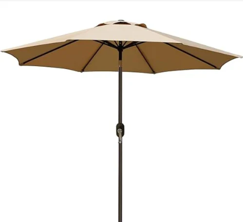 MFurn 2.7M Outdoor Garden Parasol – Patio Sun Shade Umbrella with Base - Image 4