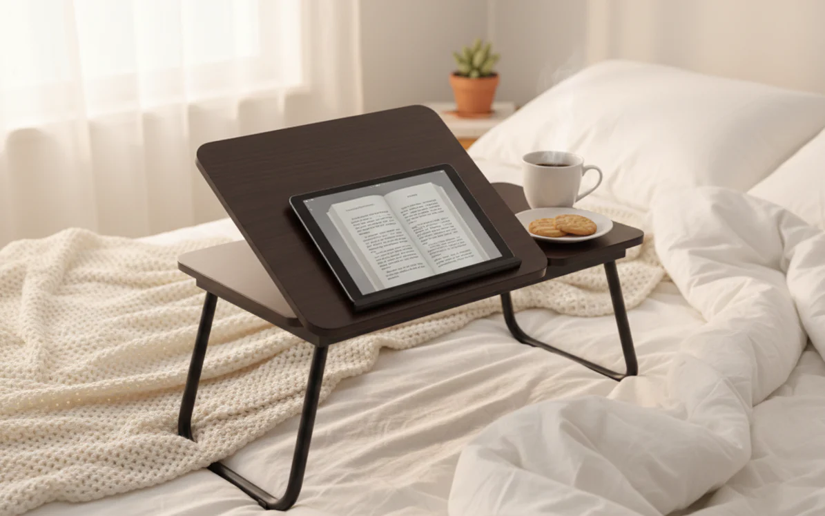 MFurn Adjustable Bed Laptop Desk – Foldable & Multi-Functional Table