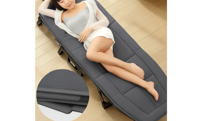 MFurn ComfyFold Deluxe Recliner Bed/Portable Lounge Chair with Padded Cushion - Image 3