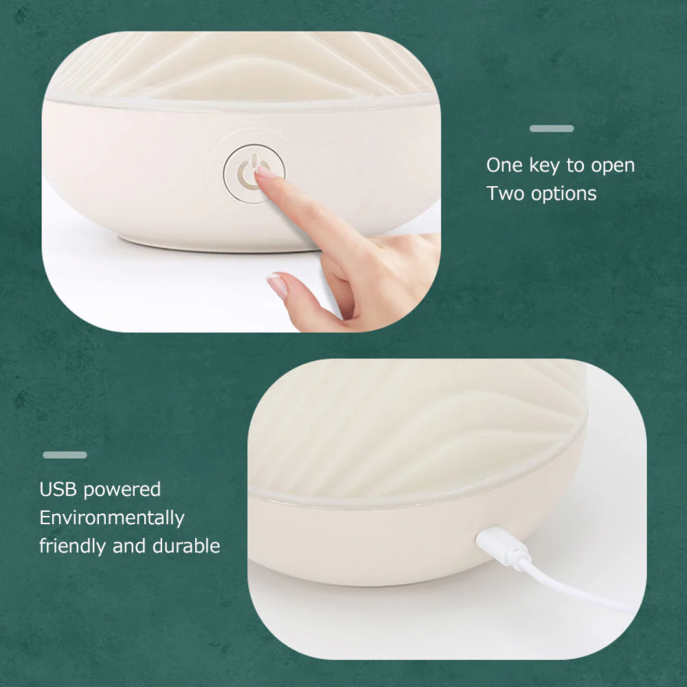 Ultrasonic Cool Mist Humidifier & Scent Diffuser with Light - Image 8
