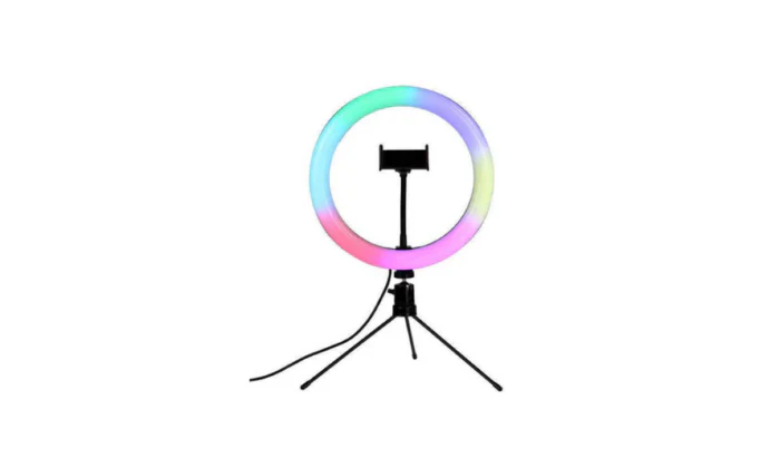 Mobile Ring Light - 25cm Multi Colour RGB