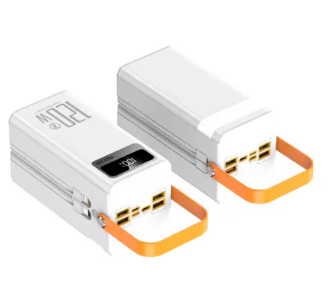 MTech 120W 60000mAh Power Bank with Built-in Cables - Image 6
