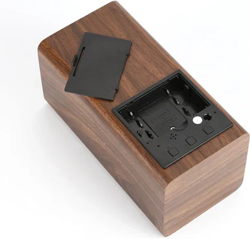 MTech LED Pen Holder Clock with Sound Control, Alarm & Temperature Display - Image 5