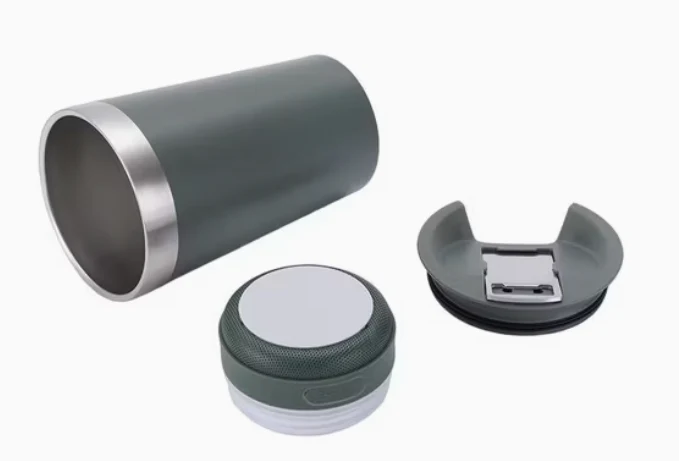 MTech LED Stainless Steel Wireless Music Drinks Cup - 473ml - Image 4