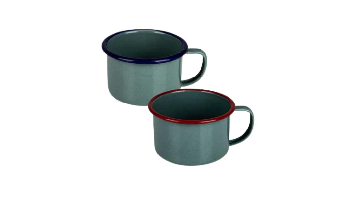 Mug Enamel 10cm Soup