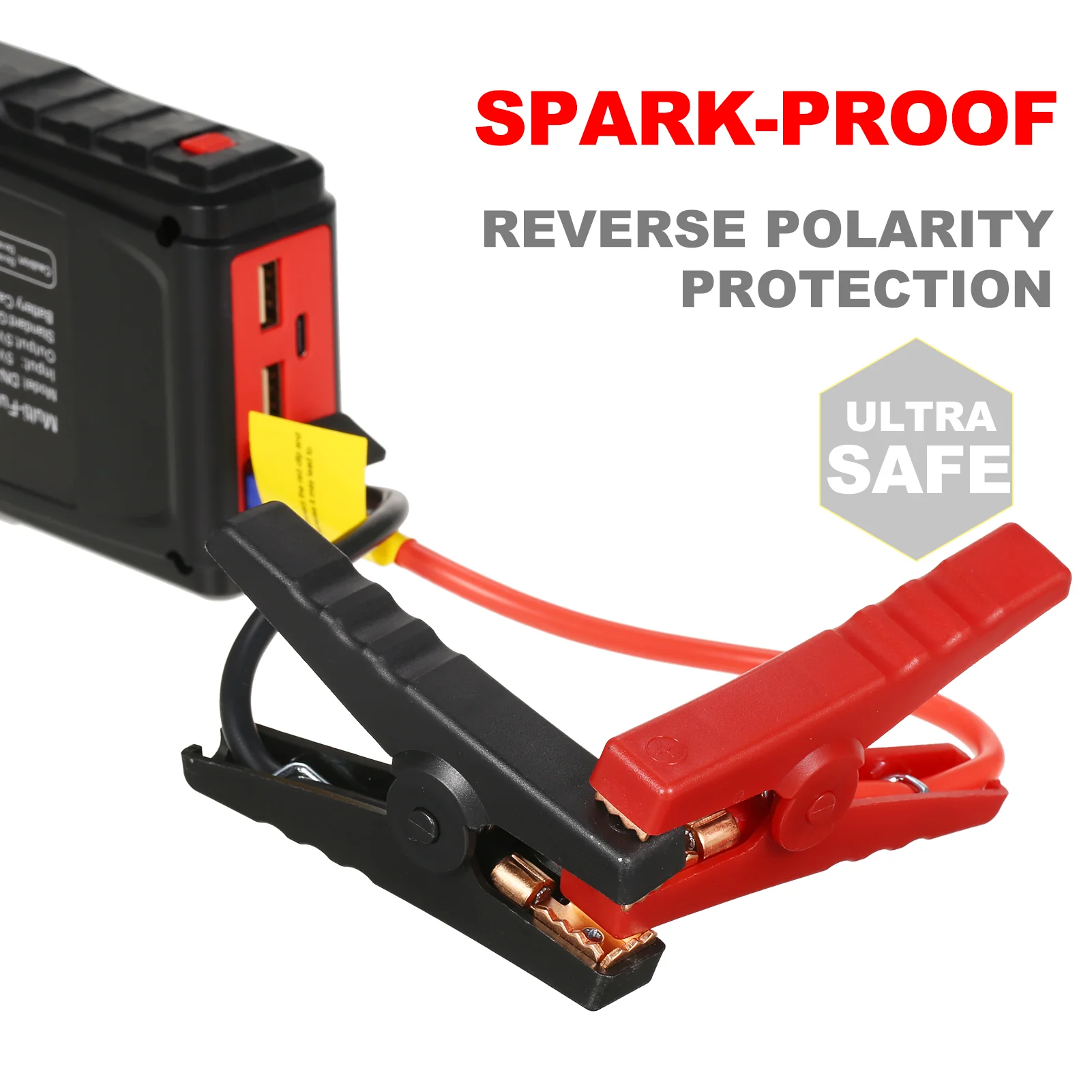 Multi-Function Portable Car Battery Jump Starter Power Bank - Image 6