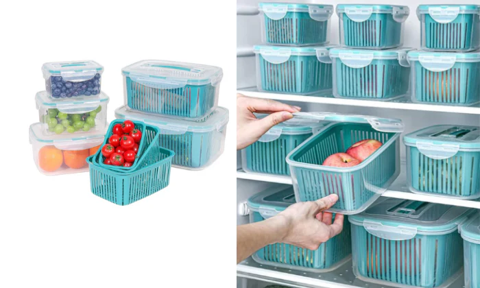 5 PC BiteMaster Lunch Box - Fine Living - Image 2
