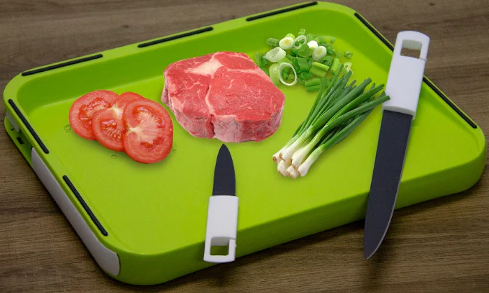 Multifunctional Chopping Board - Green - Image 2