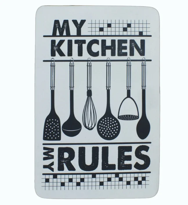 My Rules Kitchen Mat - 2pc - Image 7