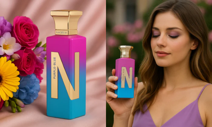Naseem Purple Blue Aqua Parfum 75 ML For Her - Inspired By Xerjoff Erba Pura
