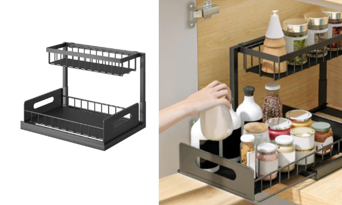 Neat Nook Under Sink Storage Rack