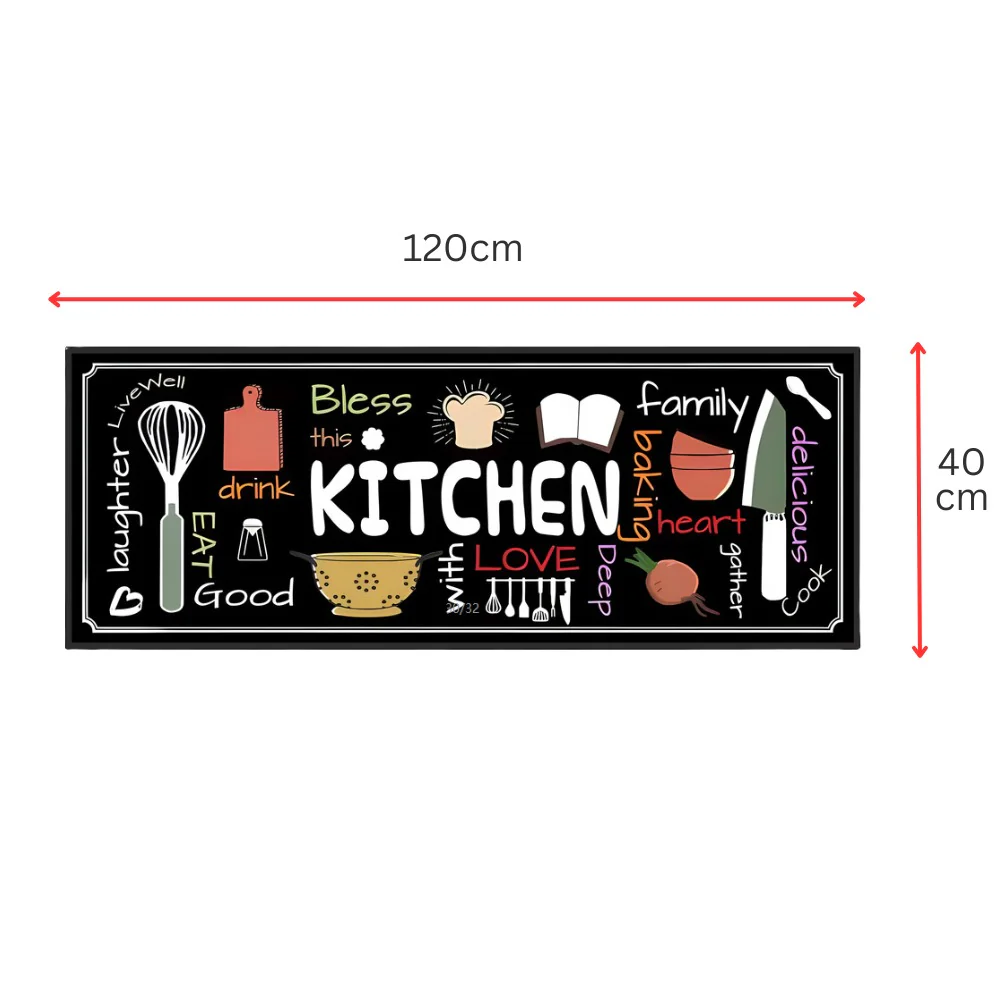 Non - Slip Kitchen Mat - 40*120cm - Various Designs - Image 10