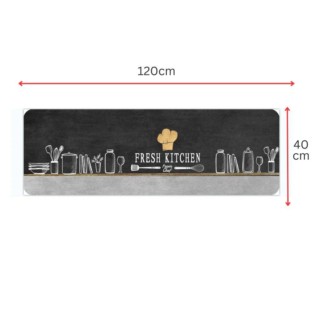 Non - Slip Kitchen Mat - 40*120cm - Various Designs - Image 11