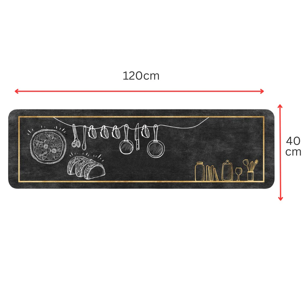 Non - Slip Kitchen Mat - 40*120cm - Various Designs - Image 12