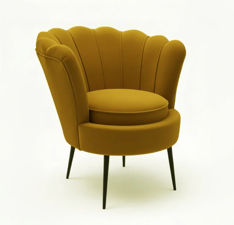 Nu Dekor Daisy Velvet Occasional Chair - Image 13