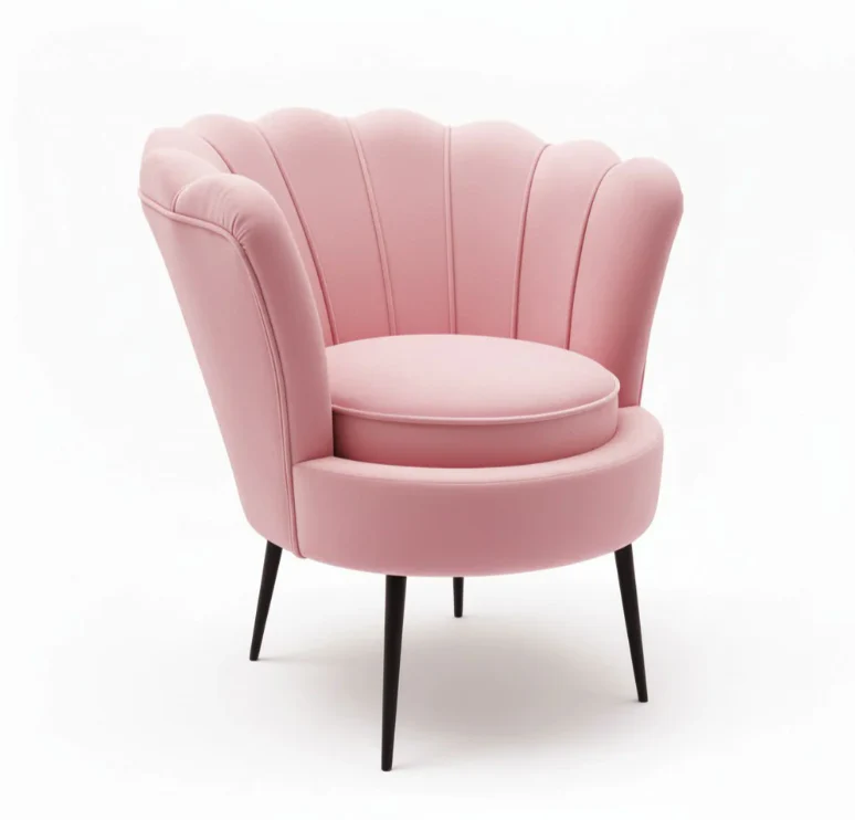 Nu Dekor Daisy Velvet Occasional Chair - Image 7