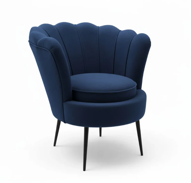 Nu Dekor Daisy Velvet Occasional Chair - Image 9
