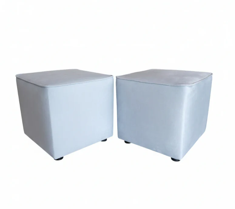 Nu Dekor Square Ottoman Stool - Set Of 2 - Image 7
