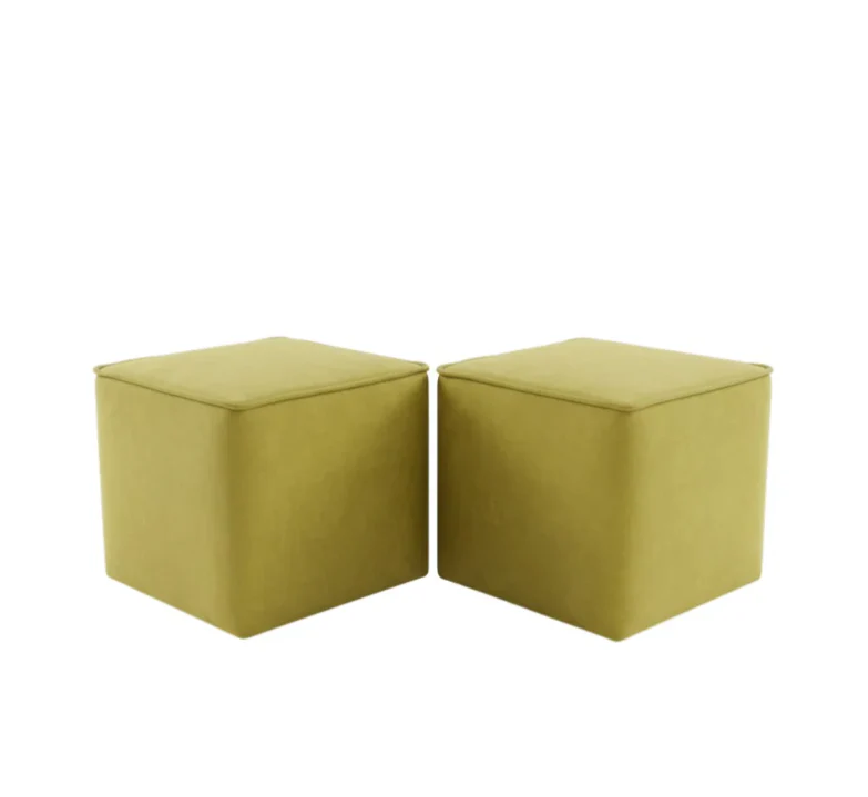 Nu Dekor Square Ottoman Stool - Set Of 2 - Image 8