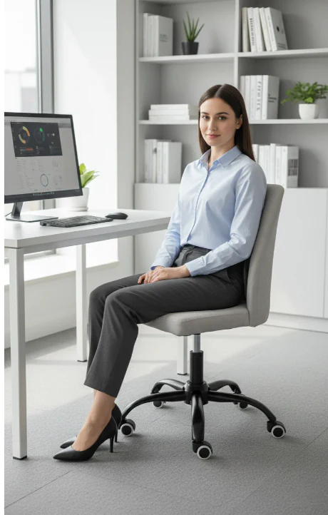 Oriela Minimalist Office Chair - Fine Living - Image 10
