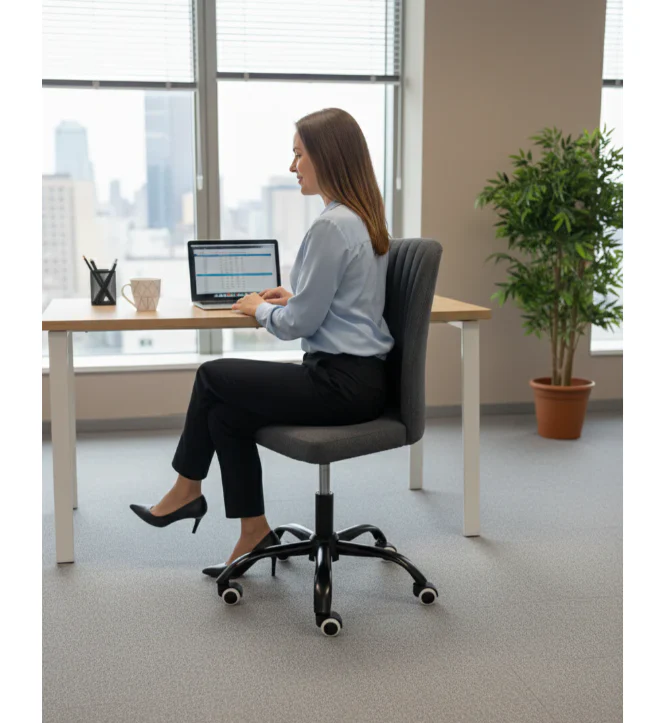 Oriela Minimalist Office Chair - Fine Living - Image 4