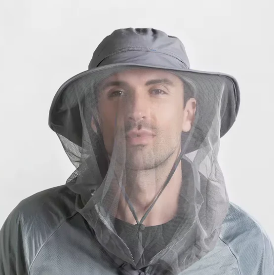 Wilderness Guard Hat – Anti-Mosquito Net with Sun Protection - Image 11