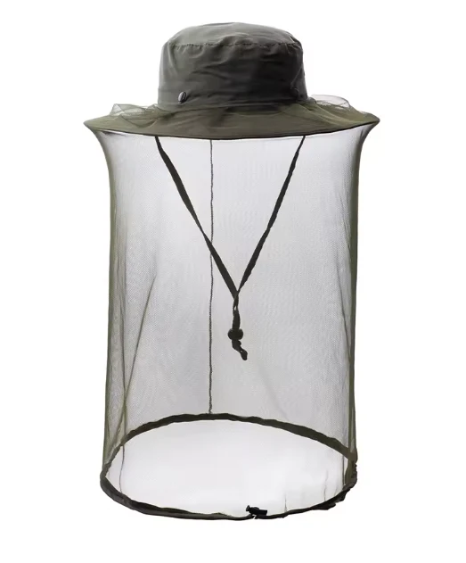 Wilderness Guard Hat – Anti-Mosquito Net with Sun Protection - Image 17