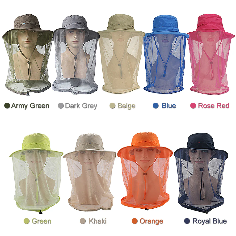 Wilderness Guard Hat – Anti-Mosquito Net with Sun Protection - Image 4