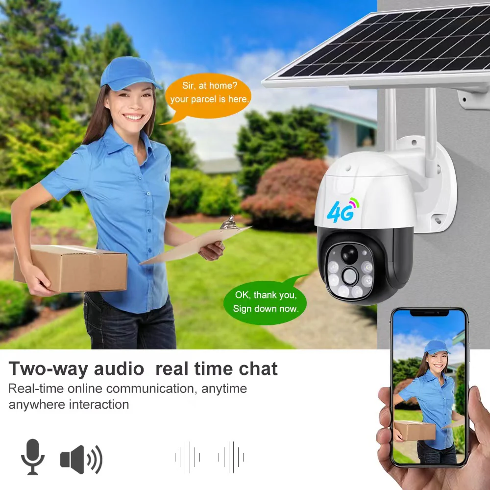 Full HD 1080p Outdoor Solar Wi-Fi & 4G Camera - Image 4