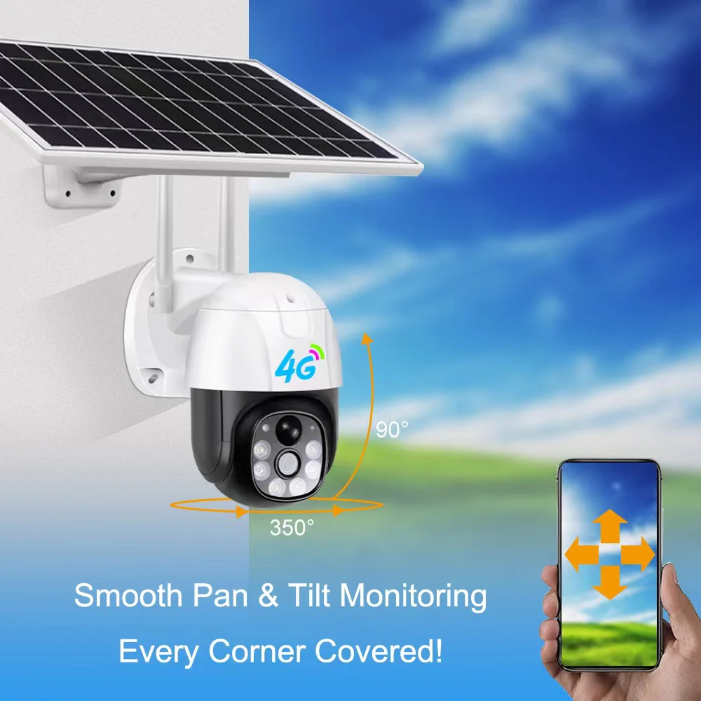 Full HD 1080p Outdoor Solar Wi-Fi & 4G Camera - Image 6