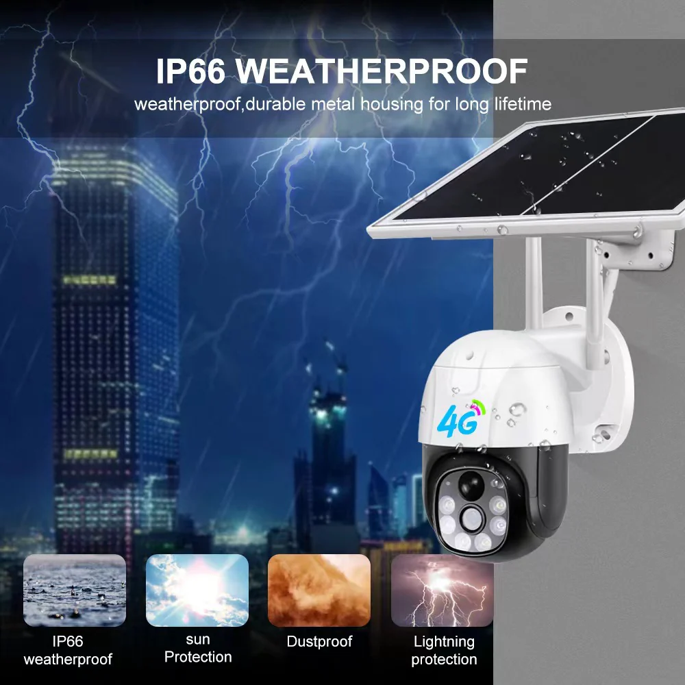 Full HD 1080p Outdoor Solar Wi-Fi & 4G Camera - Image 8