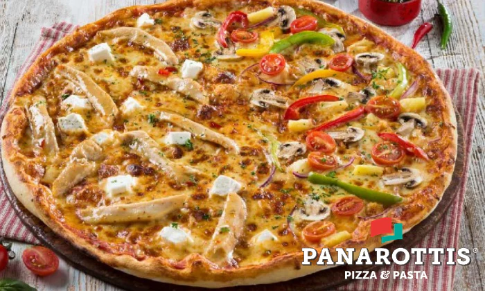 Panarottis Family Feast for 4: Monsterito Duo Pizza + 1L Coke