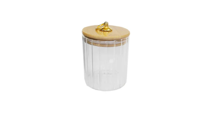 Pantry Delight Jar with Bamboo Lid - Image 2