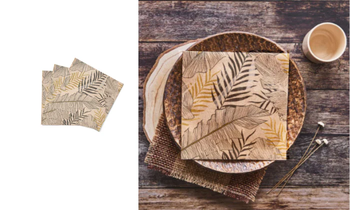 Paper Serviettes 3-Ply Recycled - Eco-Friendly - Image 2