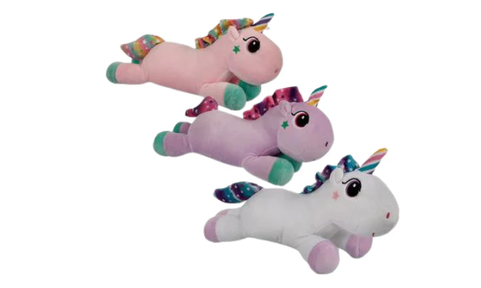 Pastel Plush Unicorn – 40cm (Assorted Colours)