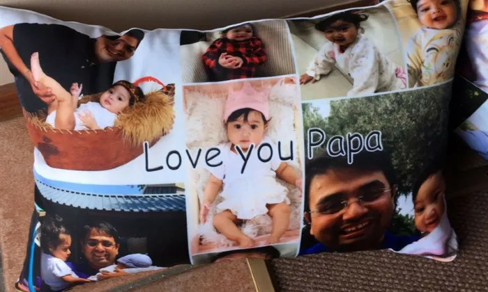 Personalised photo cushion cover - Image 3