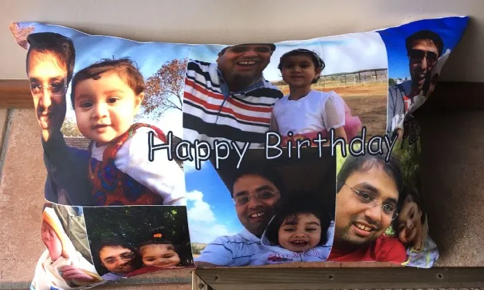 Personalised photo cushion cover - Image 4